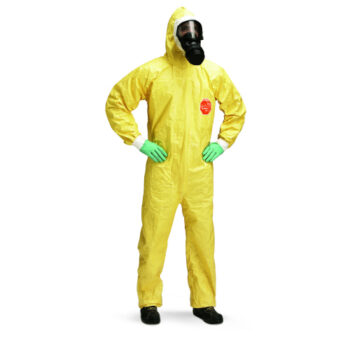 Tyvek Tychem 2000C Coveralls Yellow XL D13395699 TYCBSXL