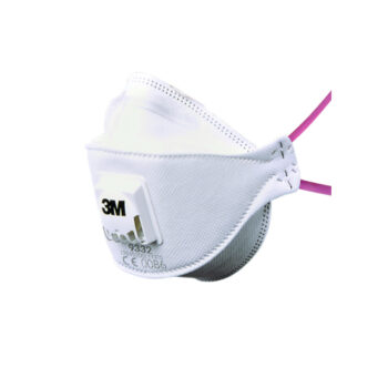 3M Aura 9332+ Flat-Fold FFP3 Valved Respirator - Pack 10