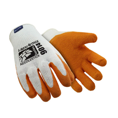 HexArmor Sharpsmaster II Gloves Sz8 Orange HEX9014-08 - Pack 5