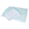 Rapesco Popper Wallets A5 Clear 1500 - Pack 25