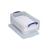 Really Useful Storage Box Clear 12 Litres 12C