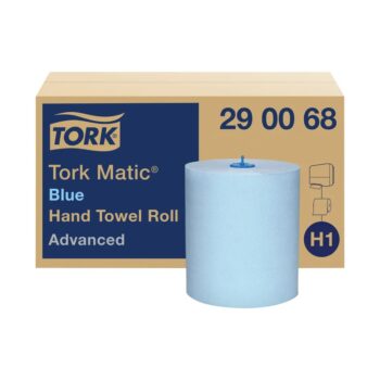 Tork Matic H1 Blue Hand Towel Rolls 150m 290068 - Pack 6