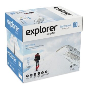 Explorer iperformance A4 Paper White 80gsm FSC (5x500) Box