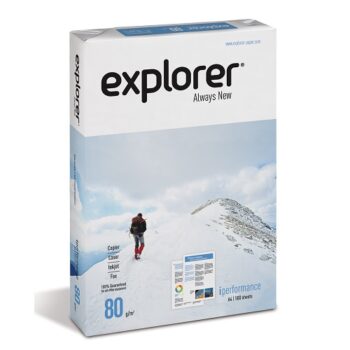 Explorer iperformance A4 Paper White 80gsm FSC (5x500) Box