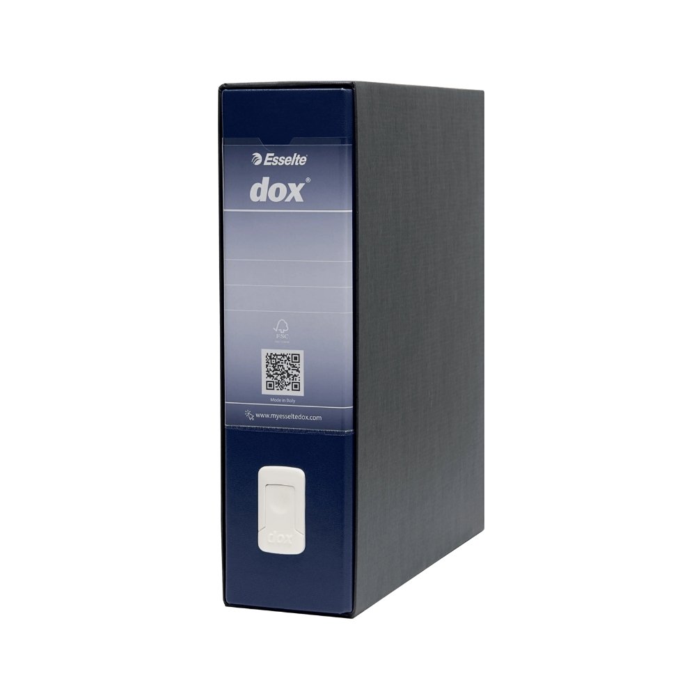 Esselte DOX Lever-Arch Files A4 Blue 80mm D26104 Pack 6 - In Case - Fusion Office UK Esselte DOX Lever-Arch Files A4 Blue 80mm D26104 Pack 6 - In Case - Fusion Office UK