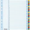 Esselte A4 Index 1 31 With Mylar Tabs 100164 Pack 10 Fusion Office