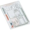 Esselte A5 Card Holders Glass Clear Portrait 47775 Pack 100 Fusion Office
