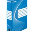 Esselte Archiving Boxes Blue 80mm 245x80x345mm Pack 25 128411 Fusion Office