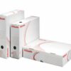 Esselte Archiving Boxes Wide Opening 330x80x260mm Pack 10 128005 Fusion Office