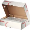 Esselte Archiving Boxes Wide Opening Bulk Pack 330x80x260mm Pack 25 128004 Fusion Office