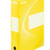Esselte Archiving Boxes Yellow 80mm 245x80x345mm Pack 25 128413 Fusion Office