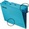 Esselte Classic Suspension Files A4 Blue 93133 Pack 10 Fusion Office