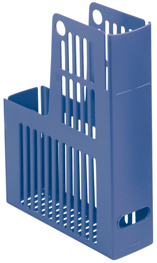 Esselte Collecta Magazine Files A4 Blue 24646 Pack 10 Fusion Office