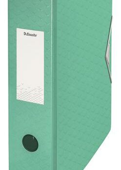 Esselte Colourbreeze Lever Arch File Polyfoam Green 626218 Pack 5 Fusion Office