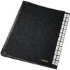 Esselte Desk Organizer A Z 24 Dividers Black 629997 Fusion Office