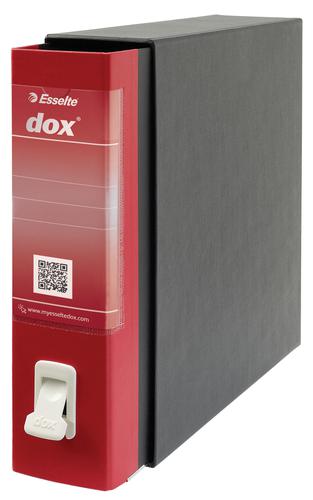 Esselte Dox Lever Arch Files Foolscap Red D26211 Pack 6 Fusion Office