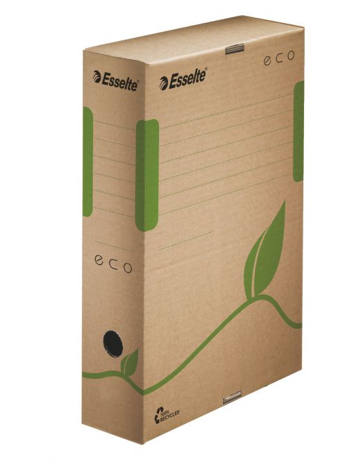 Esselte Eco Archiving Boxes 80x327x233mm Pack 25 623916 Fusion Office
