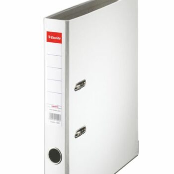 Esselte Essentials Lever Arch Files 50mm White 81190 Pack 25 Fusion Office