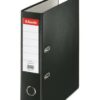Esselte Essentials Lever Arch Files 75mm Black 11257 Pack 20 Fusion Office