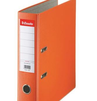 Esselte Essentials Lever Arch Files 75mm Orange 11234 Pack 20 Fusion Office