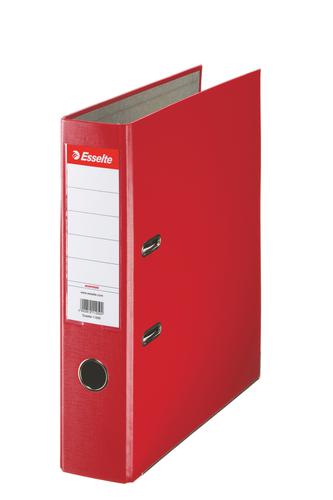 Esselte Essentials Lever Arch Files 75mm Red 11253 Pack 20 Fusion Office