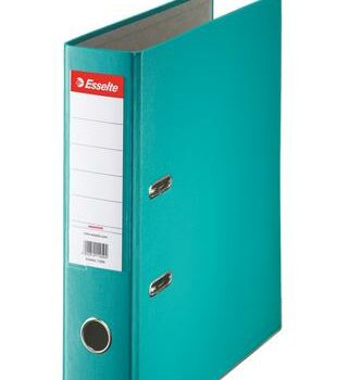 Esselte Essentials Lever Arch Files 75mm Turquoise 11282 Pack 20 Fusion Office
