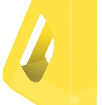Esselte Europost Vivida Magazine Files Yellow 623936 Pack 10 Fusion Office