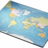 Esselte Europost World Map Desk Mat 32184 Pack 10 Fusion Office
