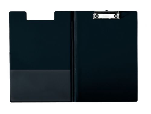Esselte Foldover Clipboards A4 Black 56047 Pack 10 Fusion Office