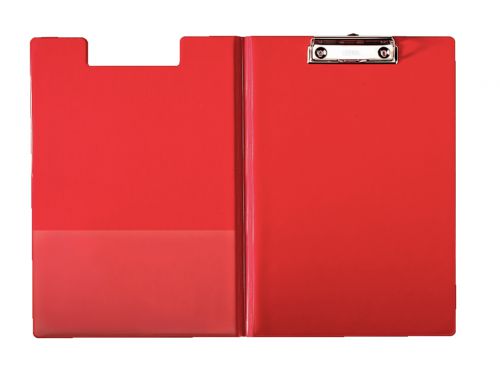 Esselte Foldover Clipboards A4 Red 56043 Pack 10 Fusion Office