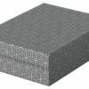 Esselte Home Storage Flat Gift Box Medium Grey Pack 3 628285 Fusion Office