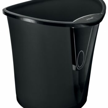 Esselte Intego Waste Bin 18litres Black 52514 Fusion Office