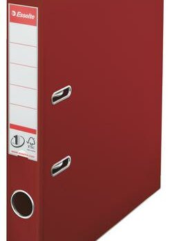 Esselte No1 Lever Arch Files 50mm Burgundy 811520 Pack 10 Fusion Office