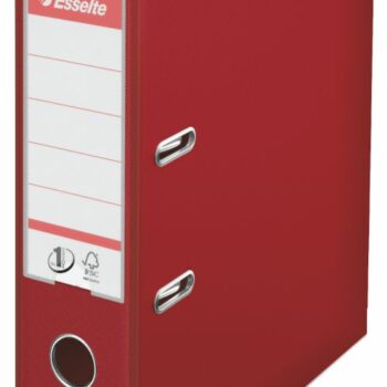 Esselte No1 Lever Arch Files 75mm Burgundy A4 811510 Pack 10 Fusion Office