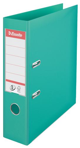 Esselte No1 Lever Arch Files 75mm Light Green 811312 Pack 10 Fusion Office