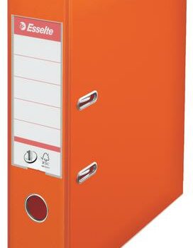 Esselte No1 Lever Arch Files 75mm Orange 811340 Pack 10 Fusion Office