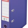 Esselte No1 Lever Arch Files 75mm Violet A4 811530 Pack 10 Fusion Office