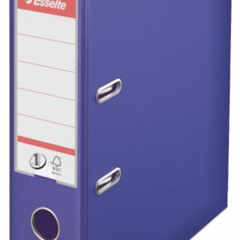 Esselte No1 Lever Arch Files 75mm Violet A4 811530 Pack 10 Fusion Office