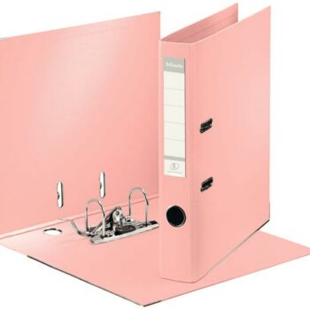 Esselte No1 Solea Lever Arch Files 50mm Pastel Peach 231044 Pack 10 Fusion Office