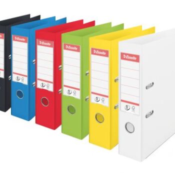 Esselte No1 Vivida Lever Arch Files Assorted A4 624161 Pack 10 Fusion Office