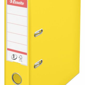Esselte No1 Vivida Lever Arch Files Yellow A4 624070 Pack 10 Fusion Office