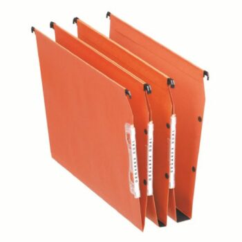 Esselte Orgarex Dual Lateral Suspension Files 50mm Orange 21630 Pack 25 Fusion Office