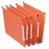 Esselte Orgarex Dual Lateral Suspension Files V Base Orange 21627 Pack 25 Fusion Office
