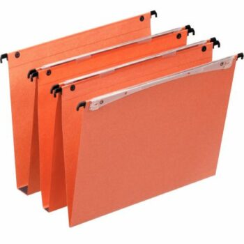 Esselte Orgarex Dual Vertical Suspension Files V Base A4 Orange 21631 Pack 25 Fusion Office