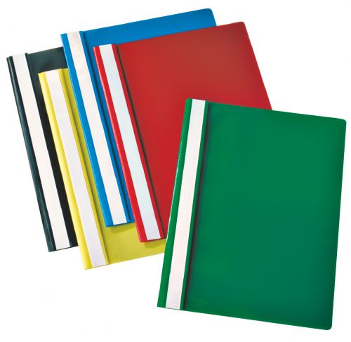 Esselte Plastic Report Files Assorted 5629010 Pack 10 Fusion Office