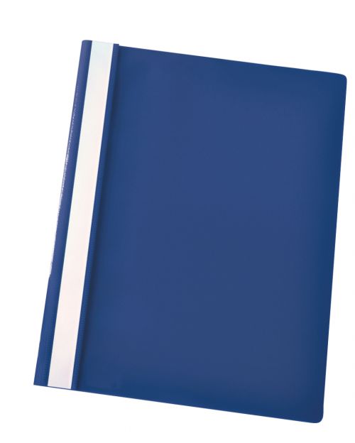 Esselte Plastic Report Files Dark Blue 28315 Pack 25 Fusion Office
