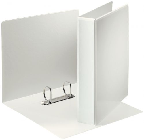Esselte Presentation Binders 2 D Ring A4 40mm White 49739 Pack 10 Fusion Office