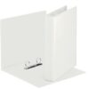 Esselte Presentation Binders 2 D Ring A5 25mm White 46571 Pack 12 Fusion Office