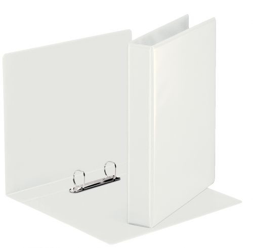 Esselte Presentation Binders 2 D Ring A5 25mm White 46571 Pack 12 Fusion Office
