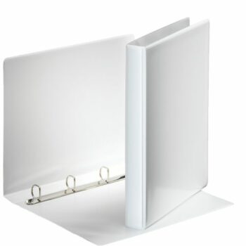Esselte Presentation Binders 4 D Ring A4 20mm White 49701 Pack 10 Fusion Office